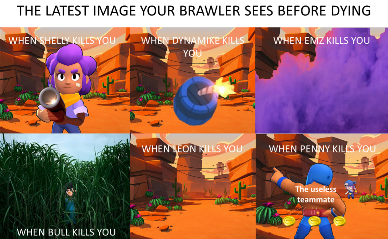 r/Brawlstars - If Brawl Stars was a first-person shooter game