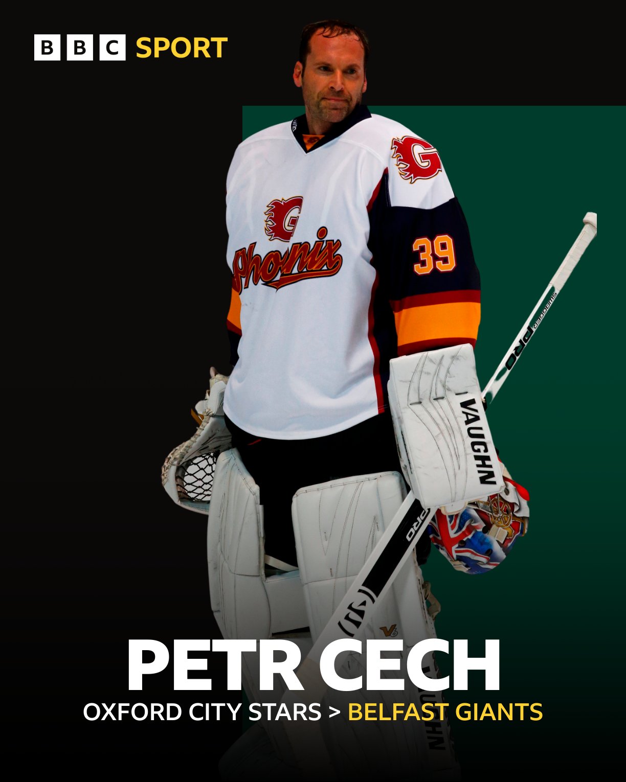 r/soccer - Petr Cech has joined Belfast Giants Ice Hockey team in the UK Elite Ice Hockey League