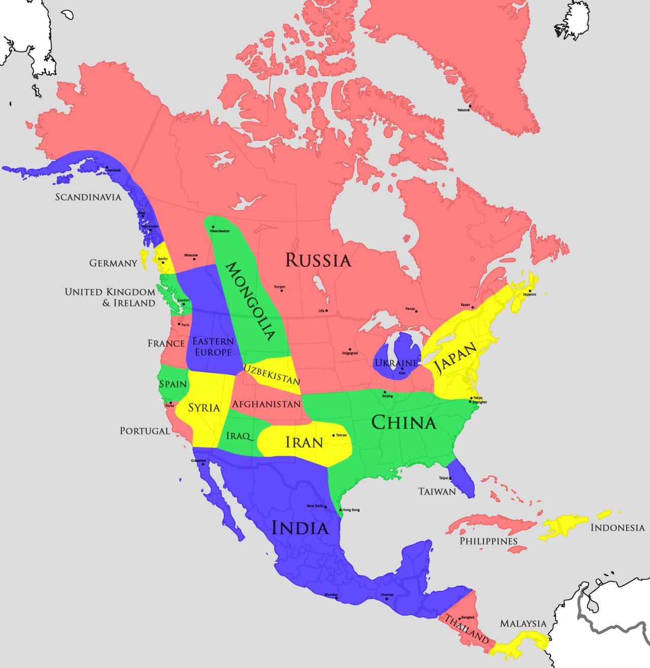 r/coolguides - Climate comparisons between North America and Eurasia