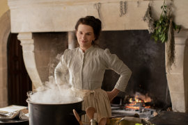 Juliette Binoche in a scene from The Taste of Things