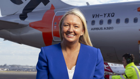 Jetstar chief Steph Tully.