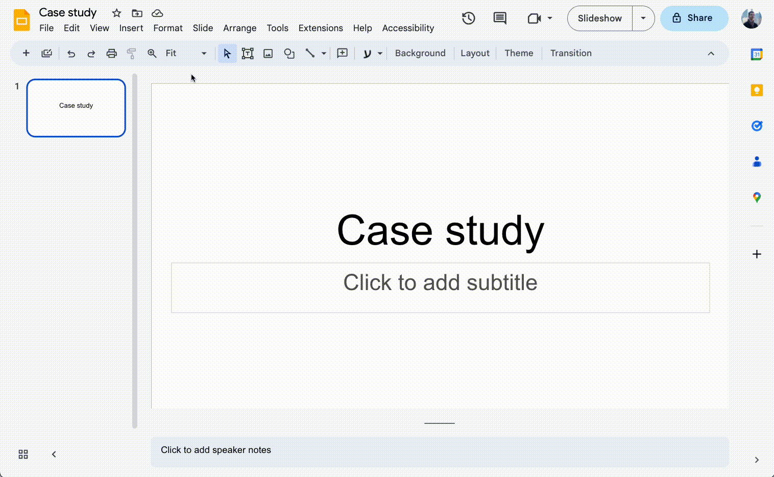 Get more granular views of Google Slides with new zoom settings