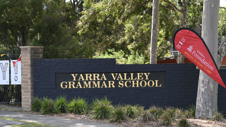 Boys from Yarra Valley Grammar have been expelled for ranking girls in categories on a chat group.