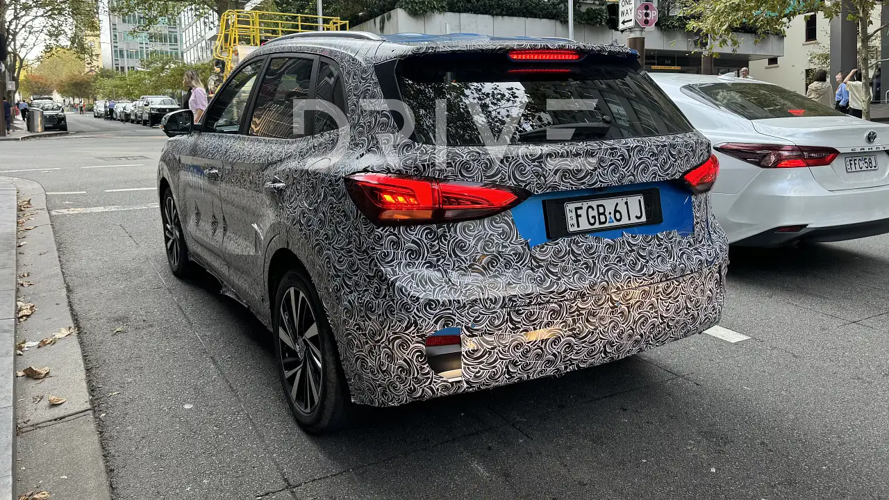 New 2025 MG ZS caught on camera in Australia – and it's a hybrid