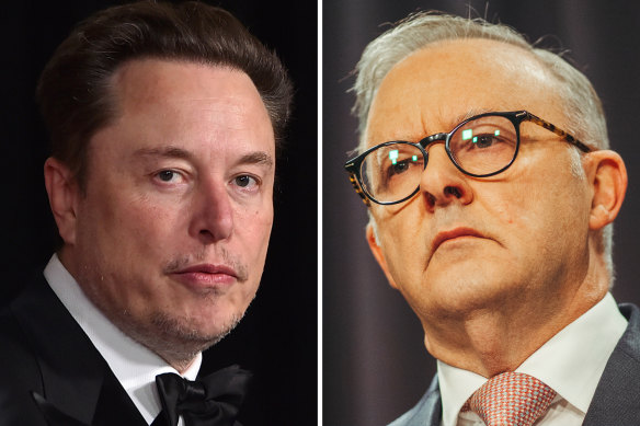 X owner Elon Musk and the Albanese government have been locked in a legal battle over the graphic video of the Sydney church stabbing.