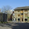 The demolition of Walker Street housing estate in 2020