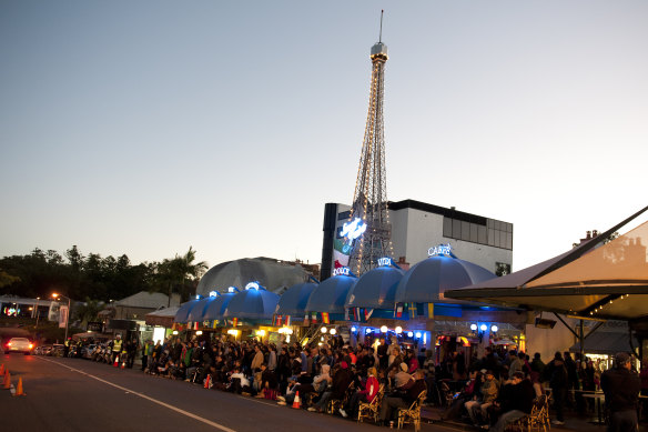 Park Road’s Eiffel Tower. Brisbane CIty Council will spend nearly $125,000 sending representatives to see the real thing during the Paris 2024 Olympic and Paralympic Games.