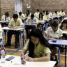 A record 18,544 students will sit for the selective school test in May, competing for about 4200 places.