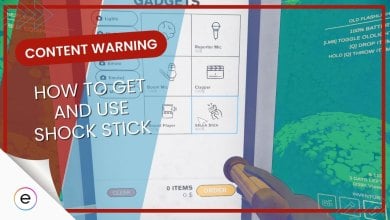 How To Get The Shock Stick In Content Warning