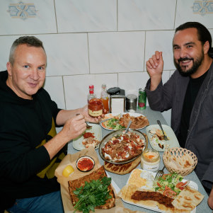 Mulberry Group founder Nathan Toleman (left) and chef Tom Sarafian have partnered on the opening of Sarafian’s first restaurant.