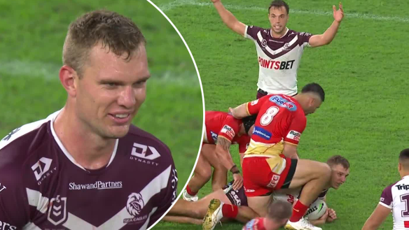 League legend Darren Lockyer says the Bunker got it wrong in awarding Tom Trbojevic a crucial penalty against the Dolphins.