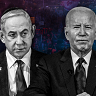 Prime Minister Benjamin Netanyahu of Israel and US President Joe Biden.