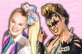 JoJo Siwa’s latest single, Karma, has fans and critics wondering where the rainbow-ponytailed, bow-wearing girl has gone.