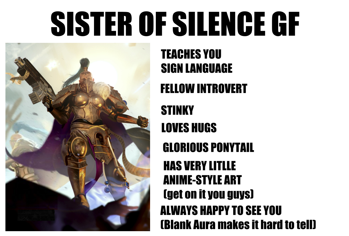 r/Grimdank - Sister of Silence GF