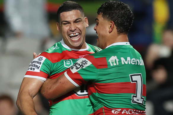 Rabbitohs continue to make a game of it with an early second-half try