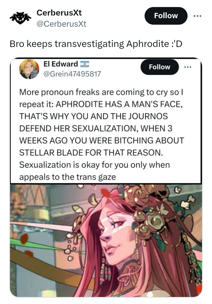 r/Gamingcirclejerk - These mfs are obsessed with trans people 