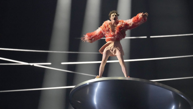 Eurovision, marred by disqualification and huge protests, crowns Switzerland