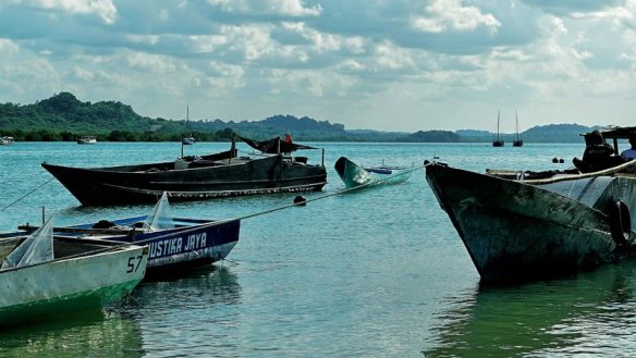 Fishing boats in Indonesia