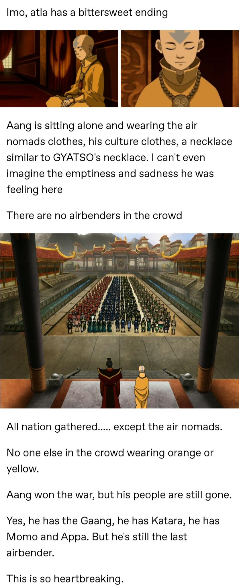 r/TheLastAirbender - Proud of Aang for his optimism throughout the show 🥲