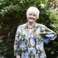 Supplied publicity photo of chef and cookbook author Stephanie Alexander in her inner-city garden.
(handout photo, no syndication)