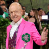 Box billionaire goes Pratty in pink at the Met Gala