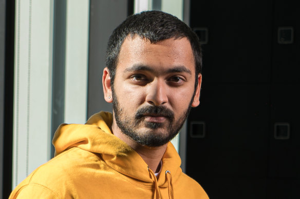 Rushi Vyas, a student who was falsely accused of AI cheating at UNSW 