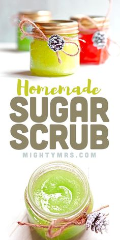 Easy Homemade Sugar Scrub