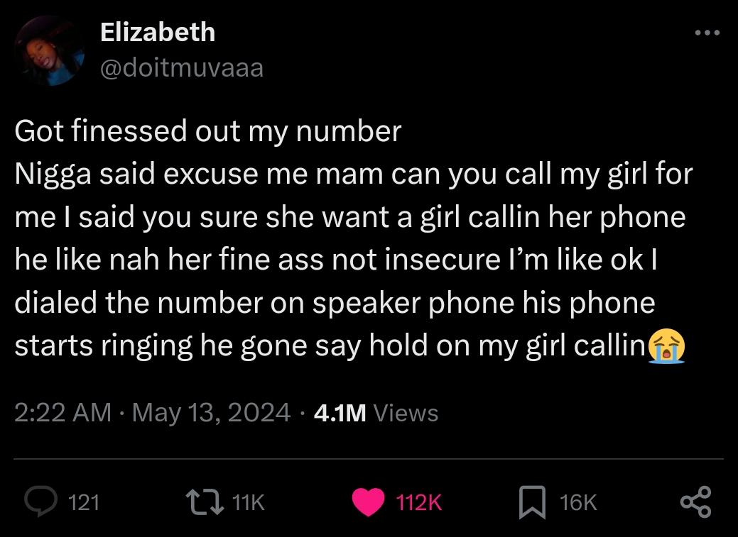 r/BlackPeopleTwitter - You know what, I wouldn't even be mad at it