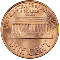 Lincoln Memorial Penny Set