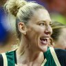 Happy days: Lauren Jackson has been selected in the Opals’ initial 26-player squad for Paris.