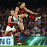 Kicking had become painful for Essendon’s Sam Draper, who has now had surgery and will be on the sidelines for six to eight weeks.