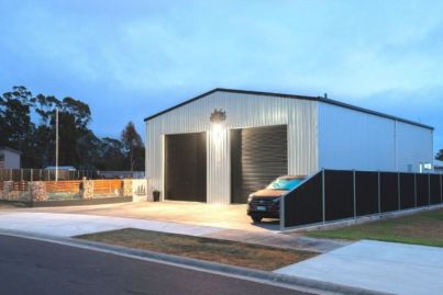 Designer home inside this $749,000-plus Tassie shed for sale