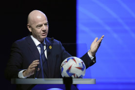 FIFA president Gianni Infantino.