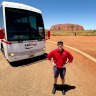 ‘You never get used to it’: The Uluru tour guide who’s up before sunrise