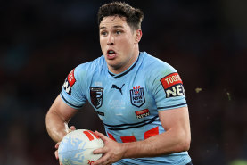 Mitchell Moses during last year’s State of Origin series.