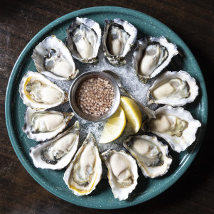 Go-to dish: The oyster selection is fun to slurp your way around the Australian coast.