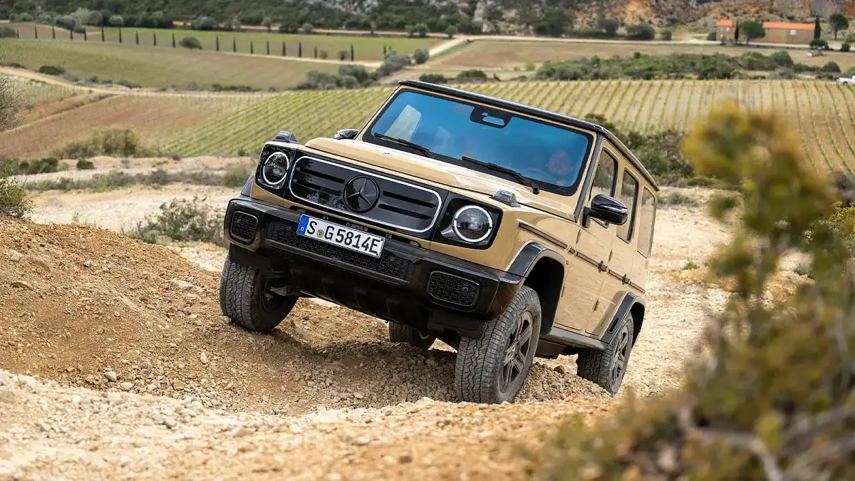 2025 Mercedes-Benz G580 electric: Quick drive