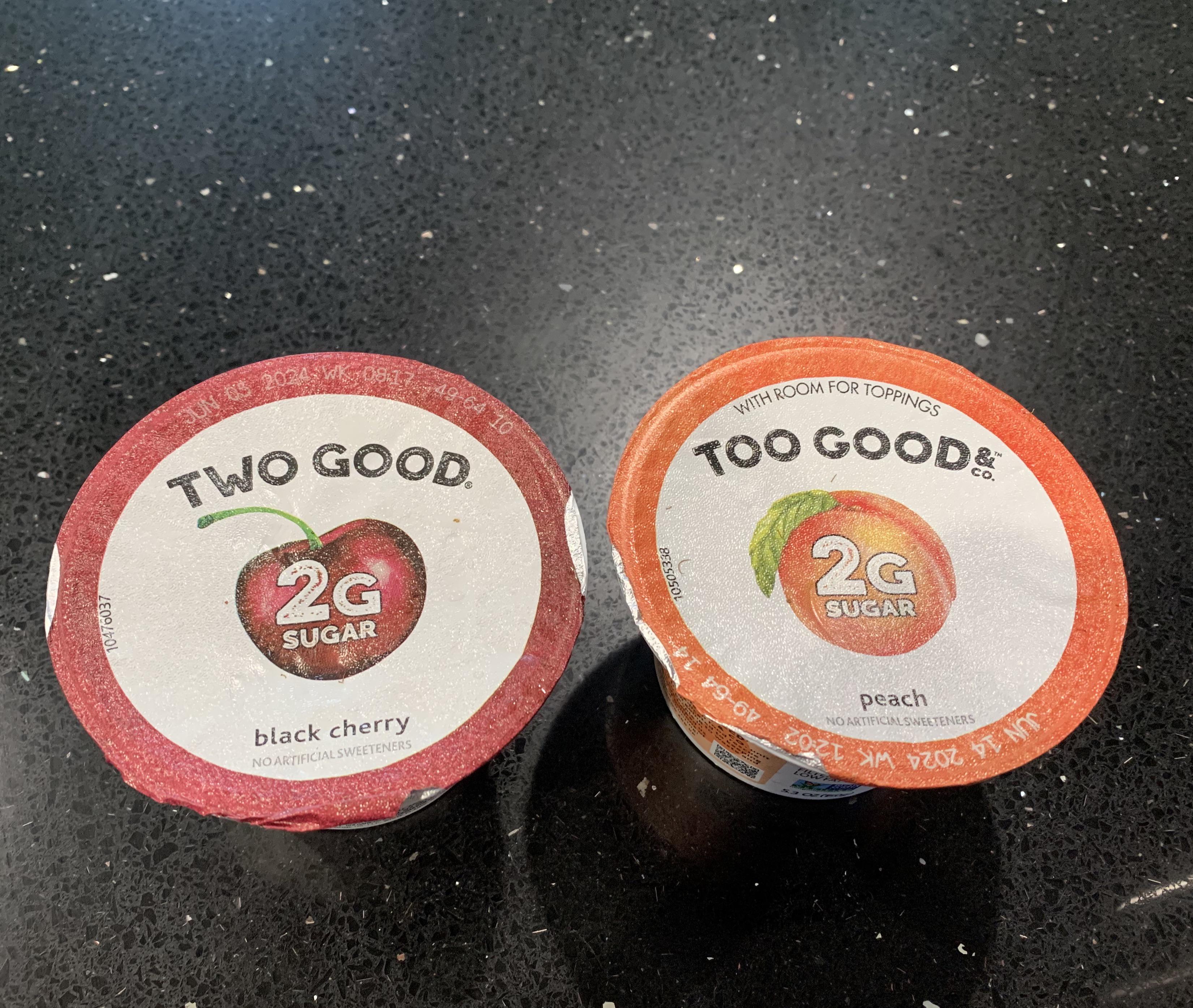 r/mildlyinteresting - My yogurts from the same brand have two different spellings of the brand name.