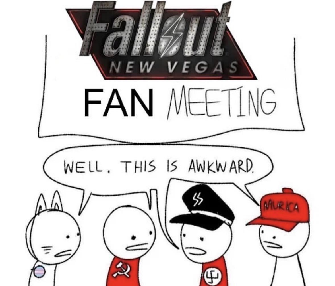 r/FalloutMemes - fallout fandom is.... smth else..