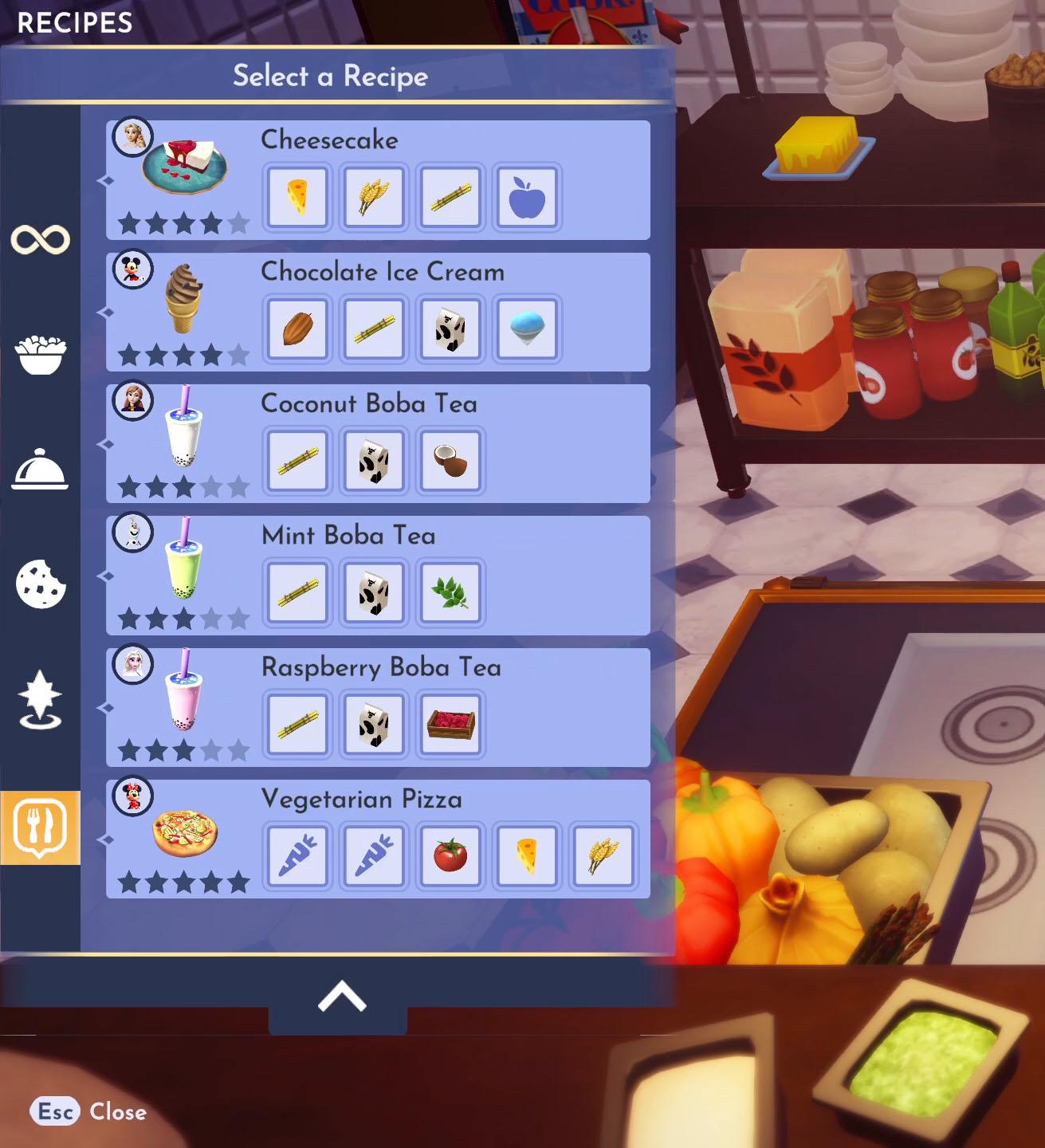 r/DreamlightValley - We need restaurant orders tab on cooking menu! Anyone else agrees?