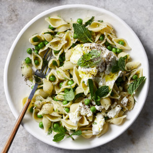 Dill and mint add vibrancy to this simple but satisfying pasta dish.