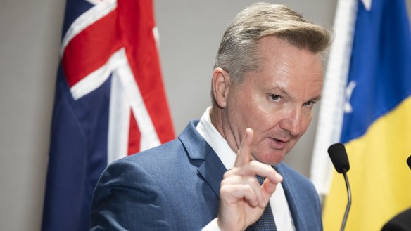 Energy Minister Chris Bowen.