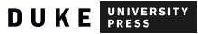 Duke University Press Footer Logo