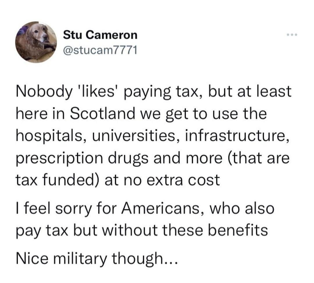 r/antiwork - "Nice military"