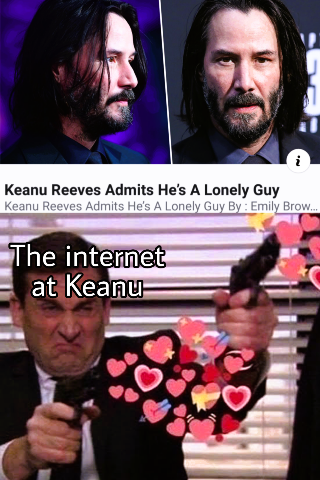 r/LoveForRedditors - You have us Keanu Reeves