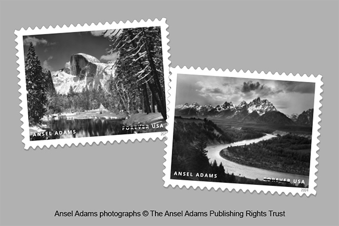 Ansel Adams Commemorative Forever Stamps