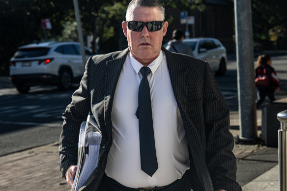 Glen Coleman is accused of raping a woman whose complaint he was investigating.