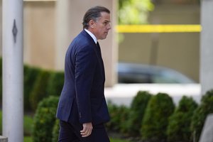 President Joe Biden's son Hunter Biden arrives for a court appearance, Wednesday, July 26, 2023, in Wilmington