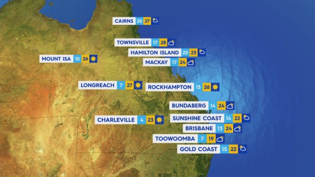 National weather forecast for Wednesday May 15