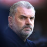 Ange Postecoglou at the helm of Tottenham Hotspur.